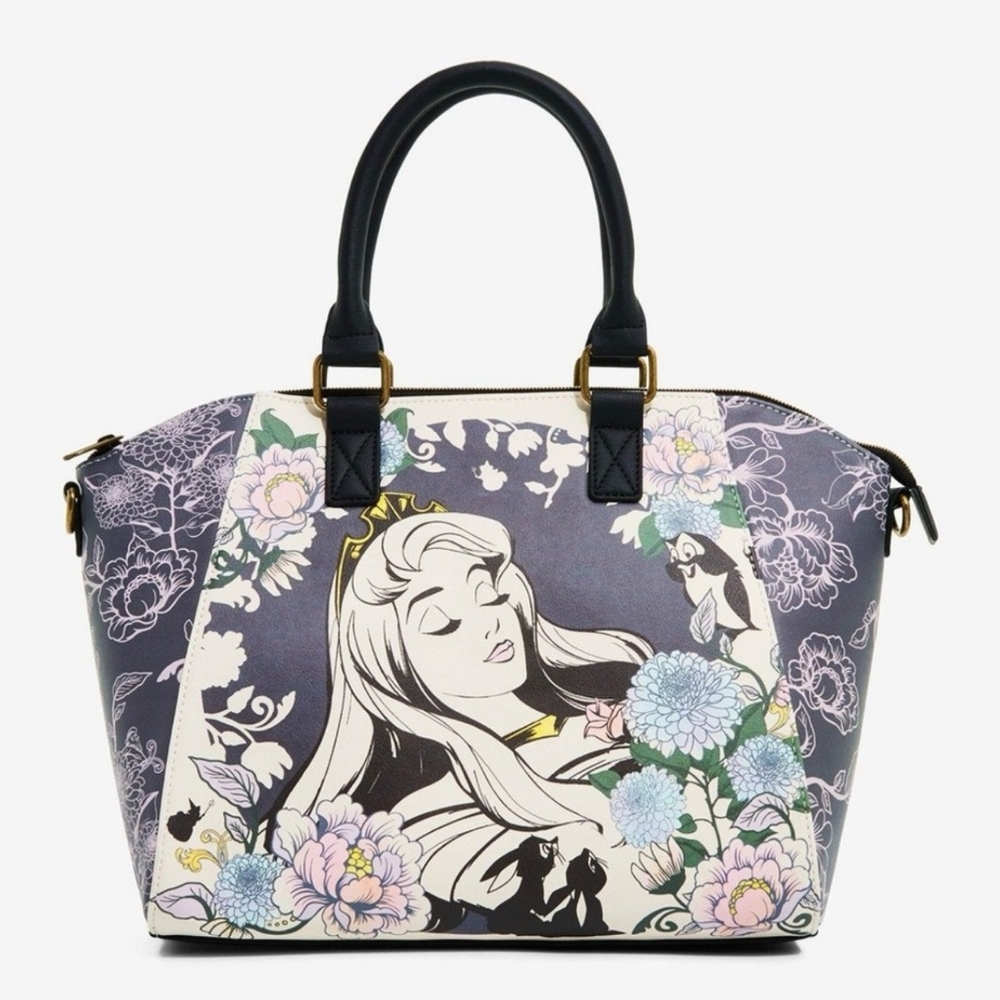 NWT Loungefly Disney's Sleeping Beauty Crossbody/Satchel Bag